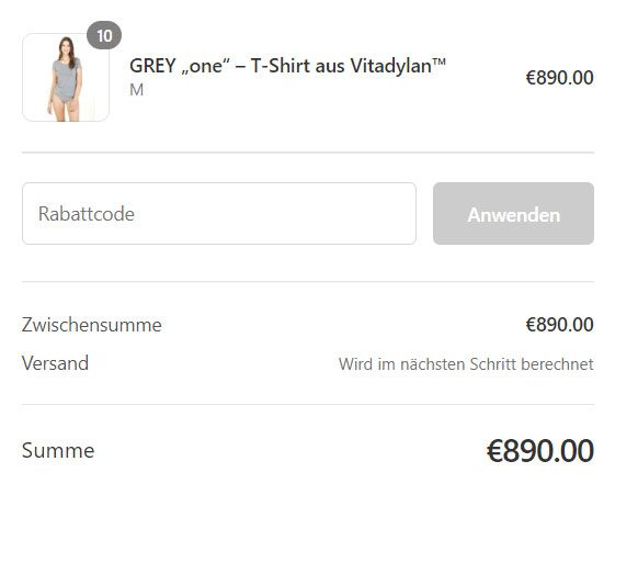 GREY fashion Gutschein 