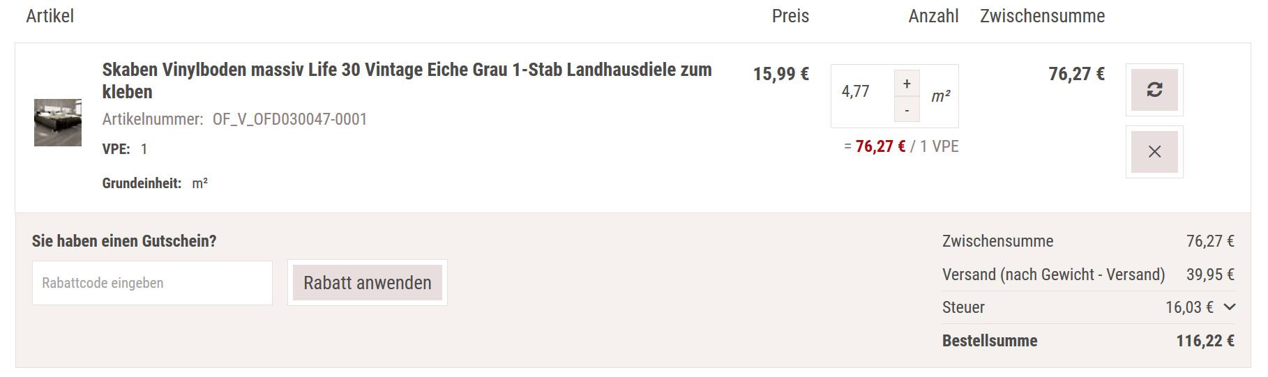 Parkettkaiser Rabattcode