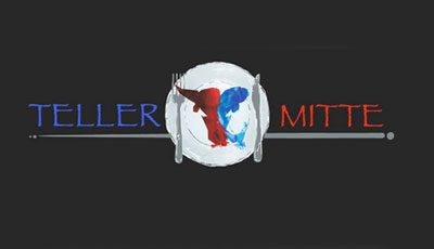 Tellermitte