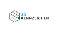 3D Kennzeichen Gutschein
