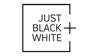 JUST BLACK + WHITE